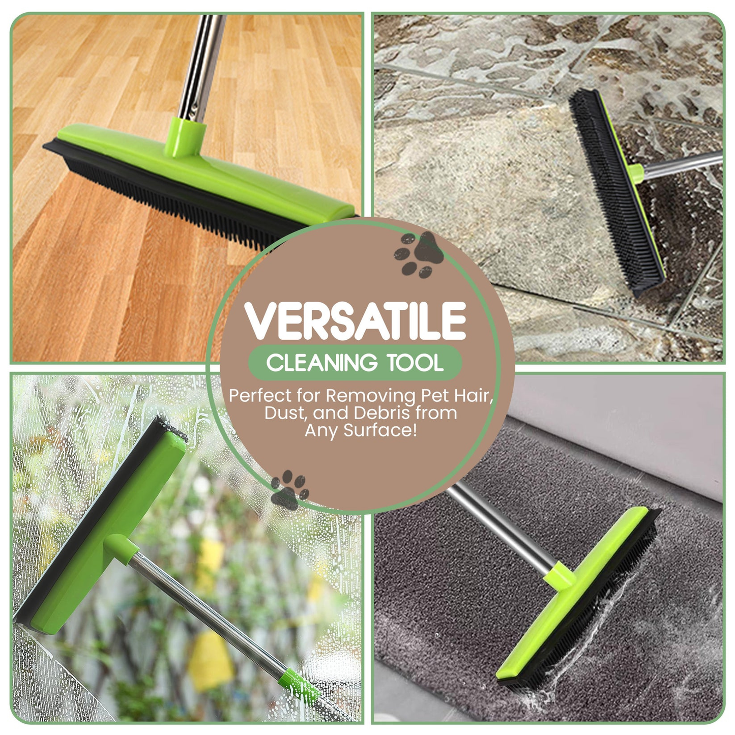 Petnomad™ - Pet Hair Rubber Broom