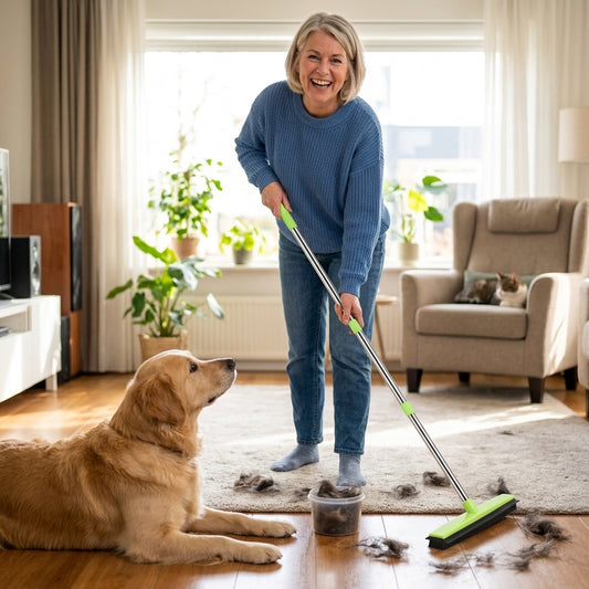 Petnomad™ -  Balai en caoutchouc pour poils d'animaux